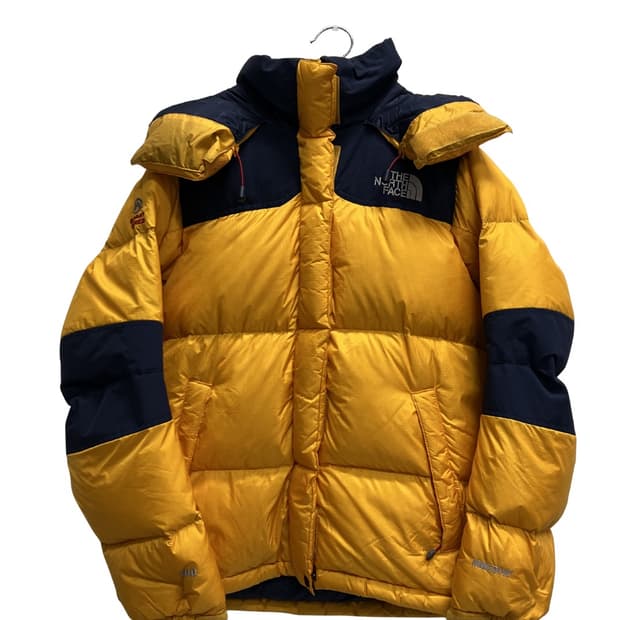 노스페이스 서밋시리즈 윈드스토퍼 드롭 700필 구스다운 패딩 자켓 옐로우
