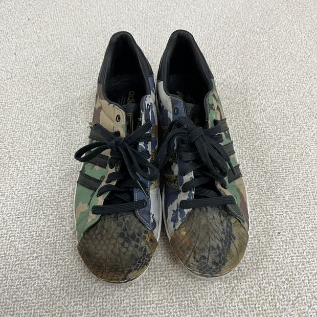 [265] 아디다스 슈퍼스타 80s 오디티 카모플라쥬 운동화 신발 011