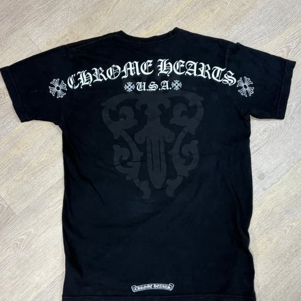 [M] 크롬하츠 USA VINE DAGGER BLACK 반팔