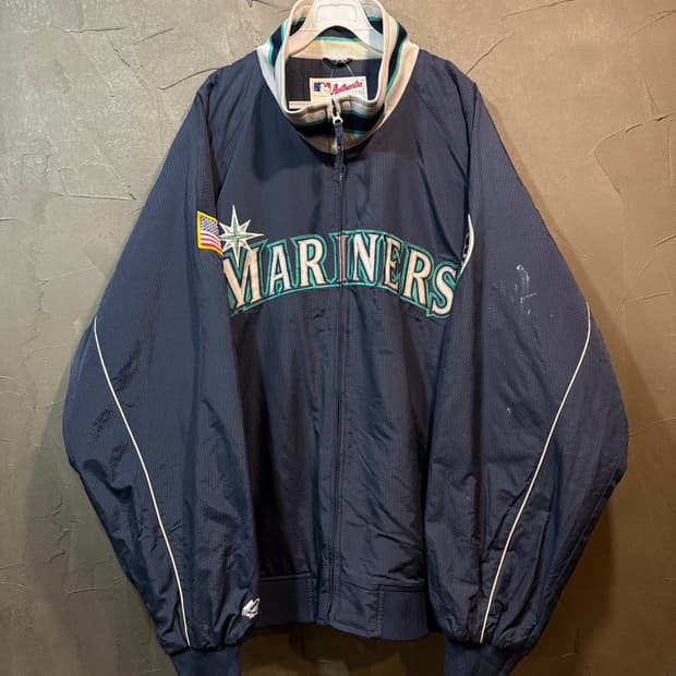 [XXL] majestic 마제스틱 시애틀 매리너스 자켓