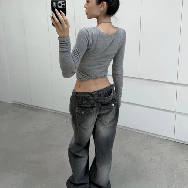 Toh Cinch back pants (새상품)