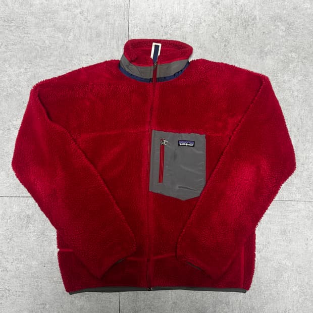 [S] 11's 파타고니아 레트로 X 파일 플리스 레드
