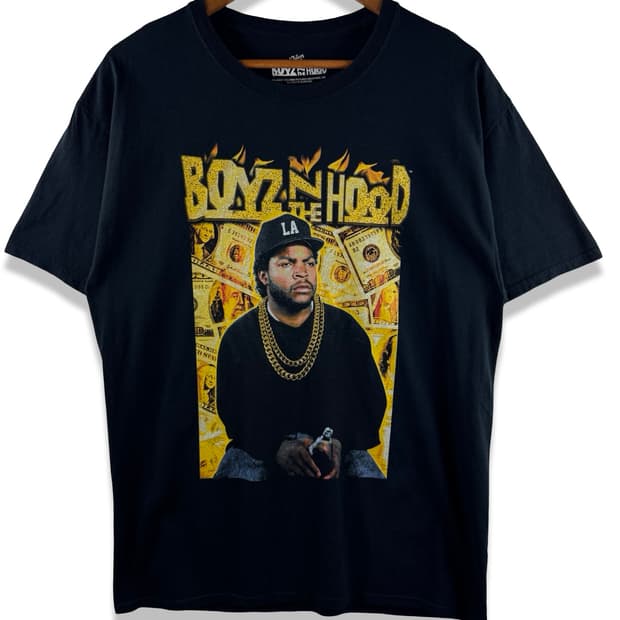 Boyz N The Hood 아이스큐브 그래픽  무비 티셔츠4265