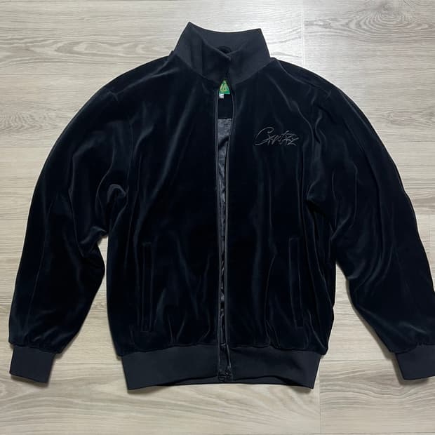 코르테이즈 vvs 벨루어 자켓 트리플 블랙 s