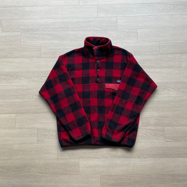 파타고니아 신칠라 레드 체크 버팔로 체크