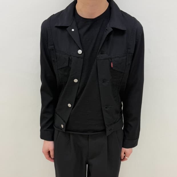 준야와타나베 x 리바이스 도버스트릿마켓 리빌드 자켓