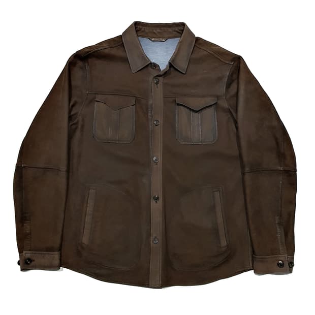마시모두띠 양가죽 셔츠자켓 2xl (105-110)