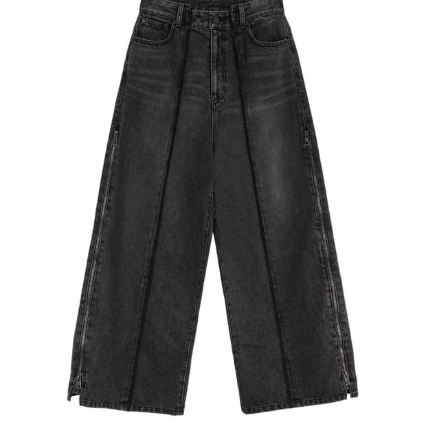 트리밍버드 유틸리티 지퍼 데님팬츠