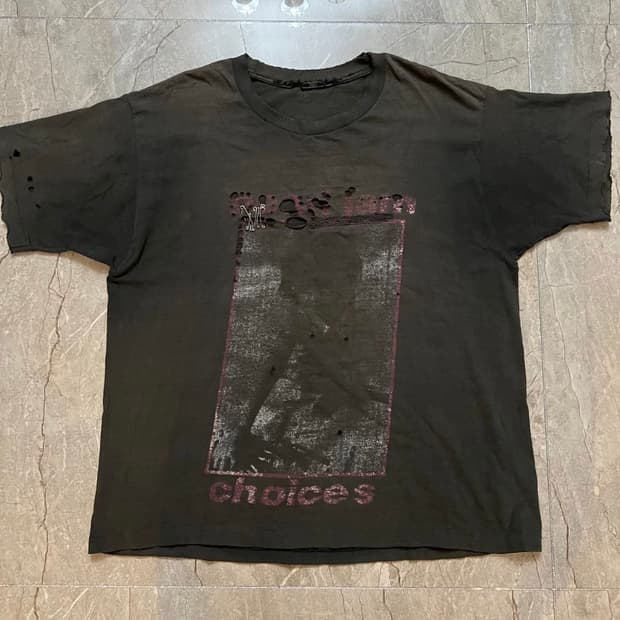 빈티지 90s Pearl Jam 티셔츠