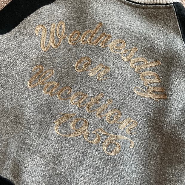 American vintage 체인스티치 울 자켓