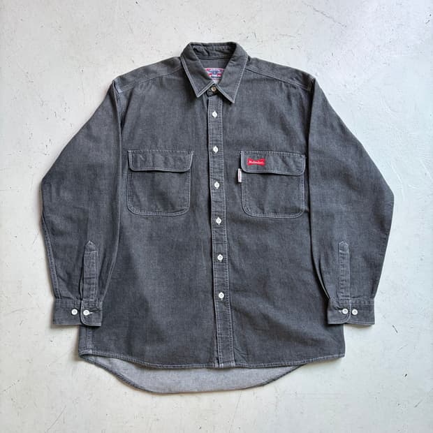 버드와이저 빈티지 워크셔츠 L