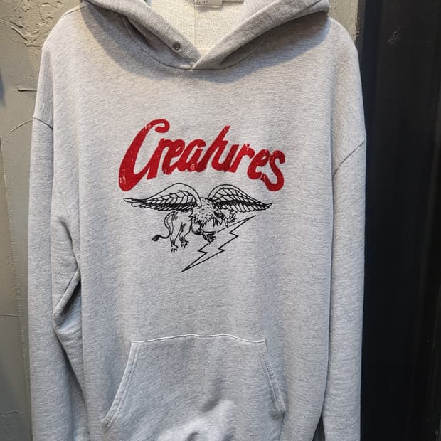 Givenchy Creatures 회색 후드티 XL