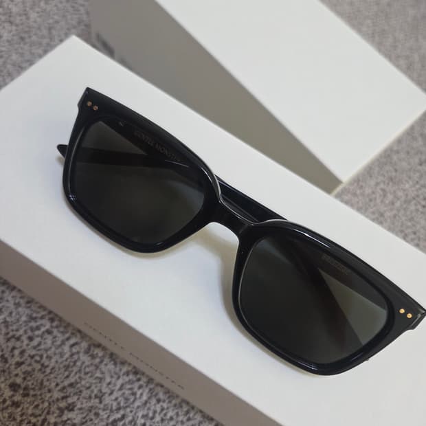 잰틀몬스터 브리즈비 01 블랙 선글라스