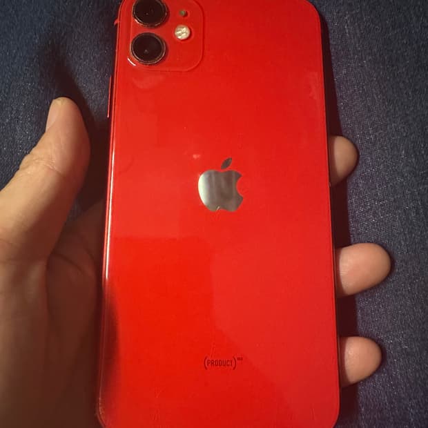 (무배)아이폰11 128기가 배터리 100 팔아여