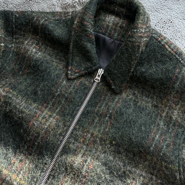 (L) stussy mohair club jacket 스투시 모헤어 자케