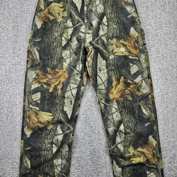 USA칼하트 리얼트리 덕캔버스  카펜터 워크팬츠 (34X30)/11729