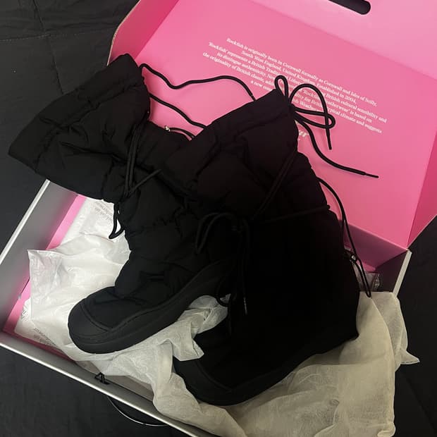 락피쉬웨더웨어 HAYDEN PUFF PADDED BOOTS LONG