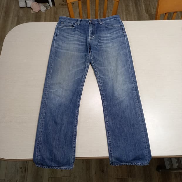 33 유니끌로 S-002 워싱 일자진 33-468