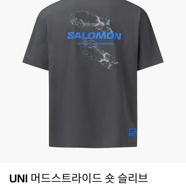 [판매] 살로몬 머드스트라이드 반팔티셔츠 L 사이즈 판매