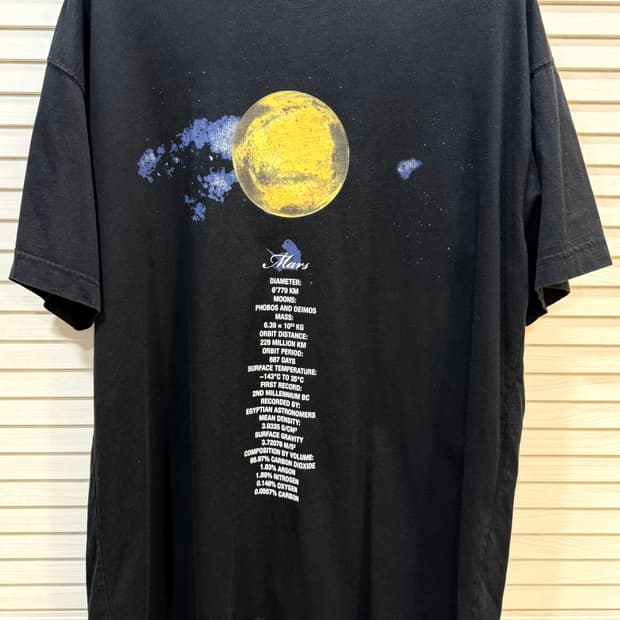 Vetements 베트멍 Mars T-shirt