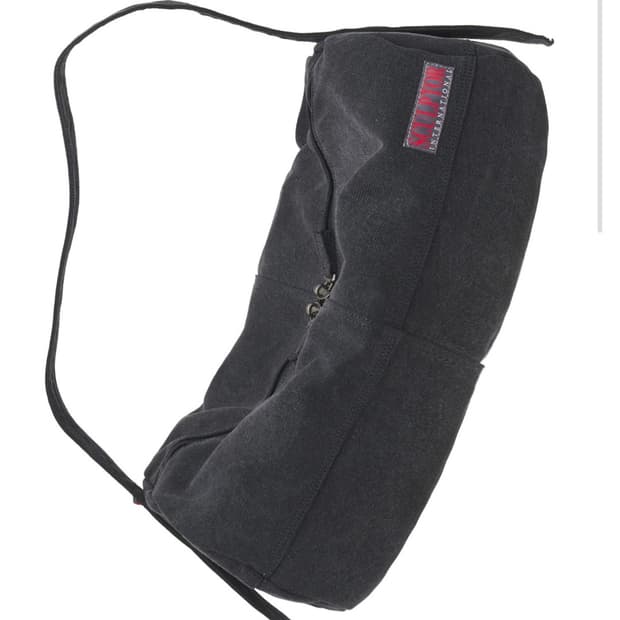 스컬프터 빈티지 더플백 블랙