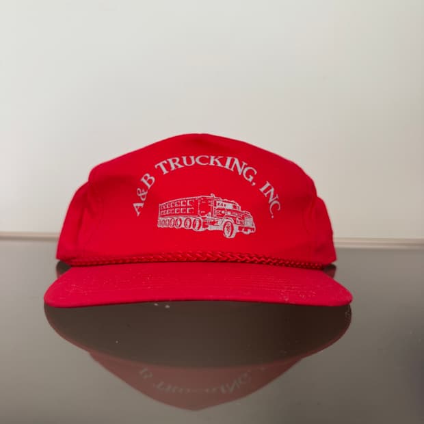 USA TRUCKING 빈티지 모자 볼캡 vintage 트러커 메쉬