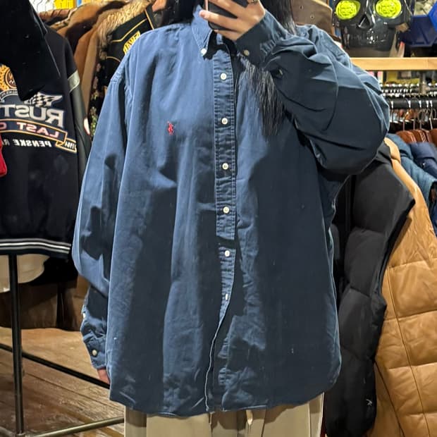 [HI] Polo 폴로 랄프로렌 긴팔셔츠 네이비