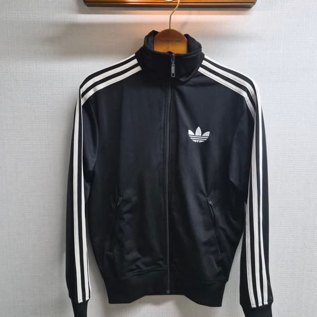 XS/85) 아디다스 파이어버드 져지 블랙 팝니다