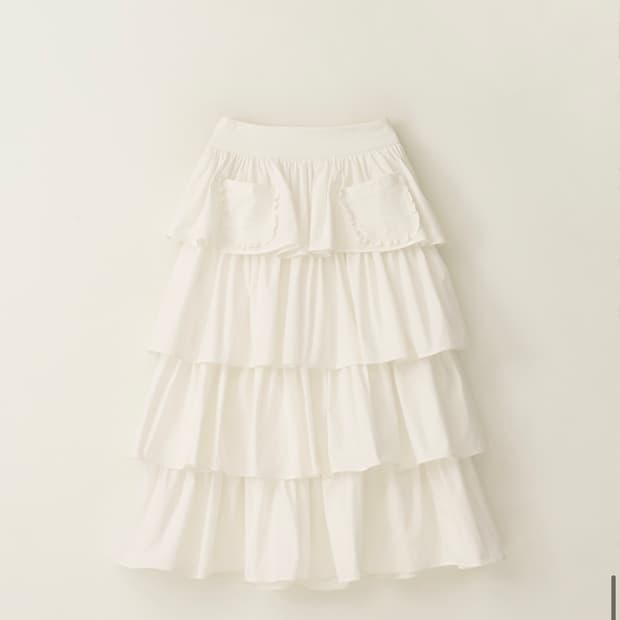 더티스 맥시 에이프런 스커트 s