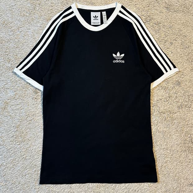 아디다스 ADIDAS 파이어버드 스포티 반팔 티셔츠 블랙