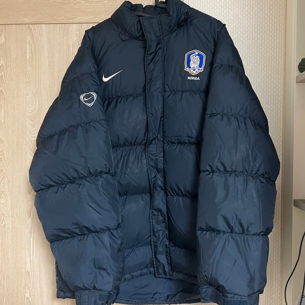 00s 나이키 대한민국 축구 대표팀 패딩 네이비 xxl