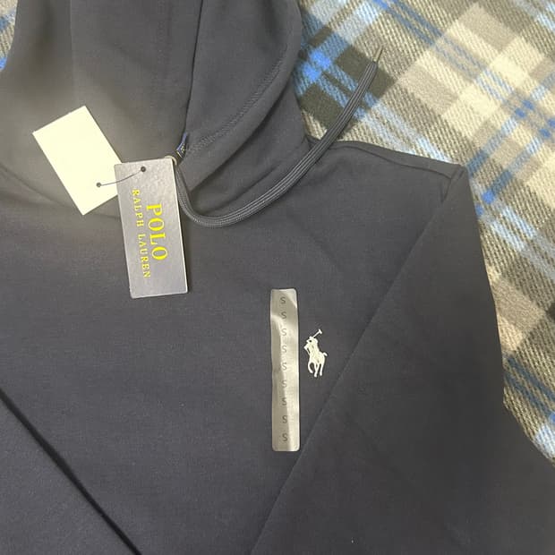 폴로 랄프 로렌 네이비 후드티