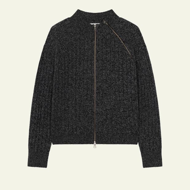 웨이비니스 니트집업 2사이즈