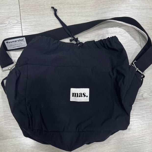 Masmarulez mas. 마스마룰즈 크로스백 가방 블랙