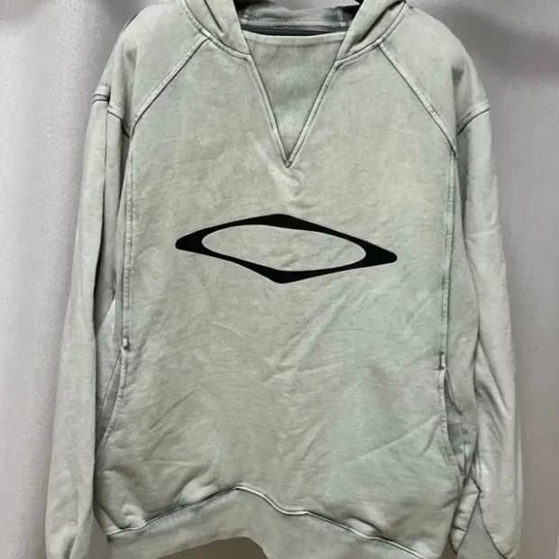 (W) 미스치프 블리치드 풀오버 후드 블리치드 카키