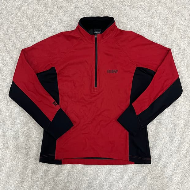 95 코오롱스포츠 기능성 반집업 티셔츠 0219M