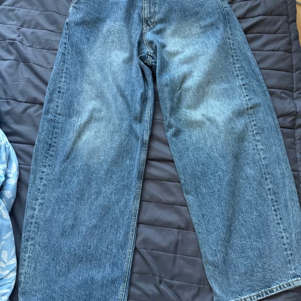 해칭룸 와이드 커프진팝니다