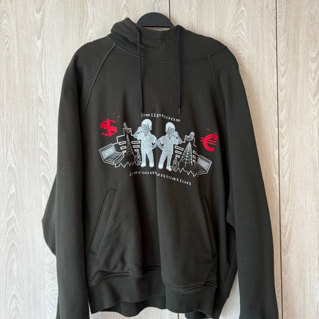 카브엠트 후드티 블랙  XL