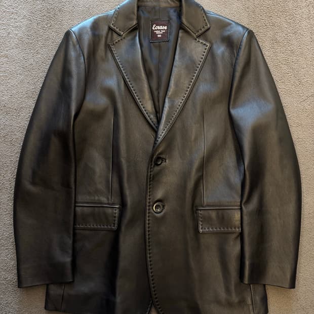 이크라세 이태리 양가죽 블레이저 처분 