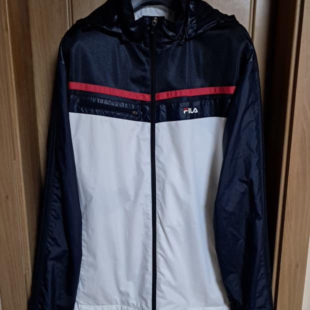 휠라 우븐 자켓 남성105 