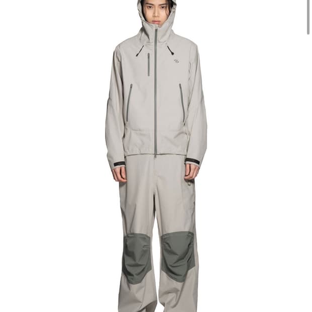 산산기어 윈드 블록 팬츠 그레이