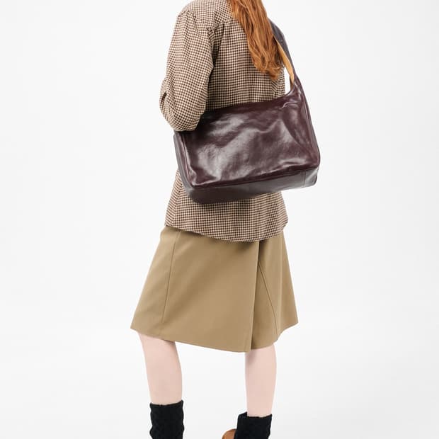 아워레가시 25fw 그란데 브릭백/버건디