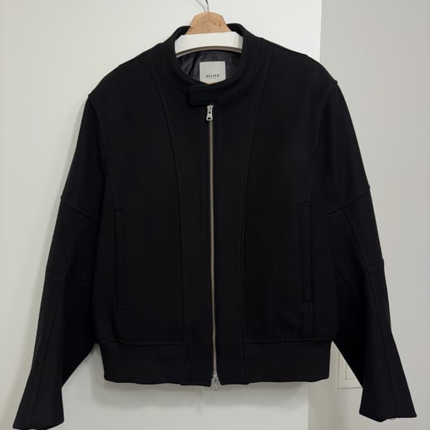 벨리에 호벤 바이커 울 자켓