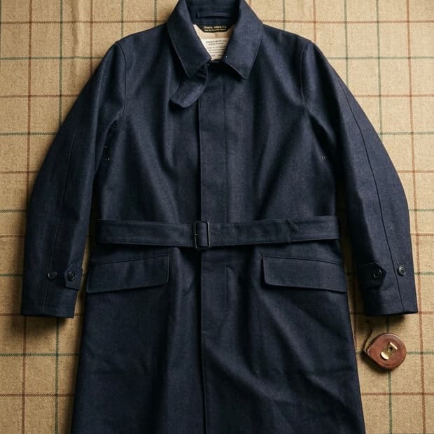 PHIGVEL MAKERS 피그벨 고밀도 울 맥 코트