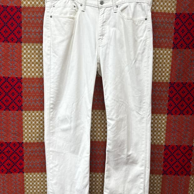 리바이스 514 화이트데님 34