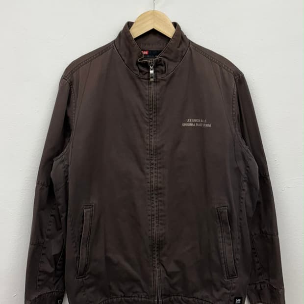 [95] Lee 리 00s 모카브라운 워크 데님 자켓