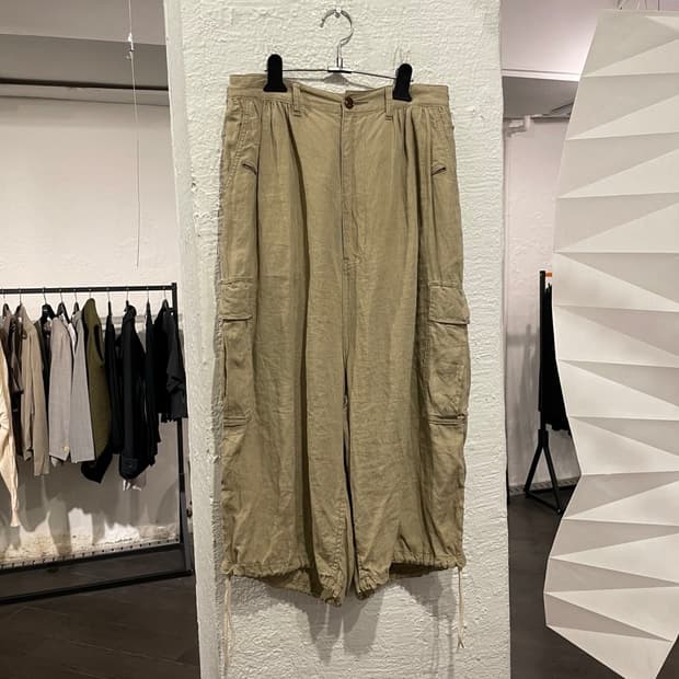 준야와타나베 맨 꼼데가르송 리넨 카고팬츠