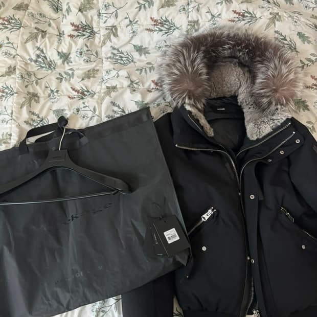 맥케이지 딕슨 실버퍼 40사이즈 새상품급 풀구성