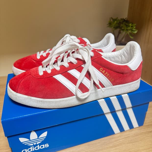 아디다스 가젤 85 레드 265 급처
