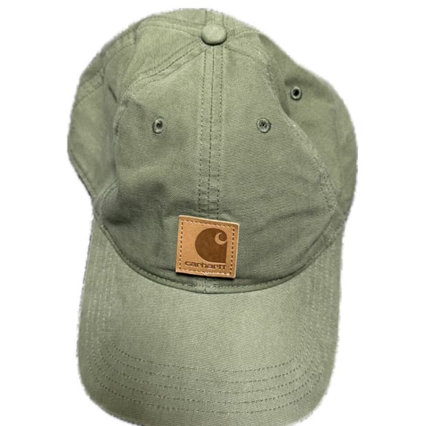 칼하트 캔버스 캡 그린
